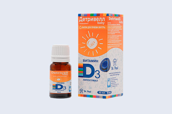 Детривелл Baby капли 10 мл (колекальциферол)